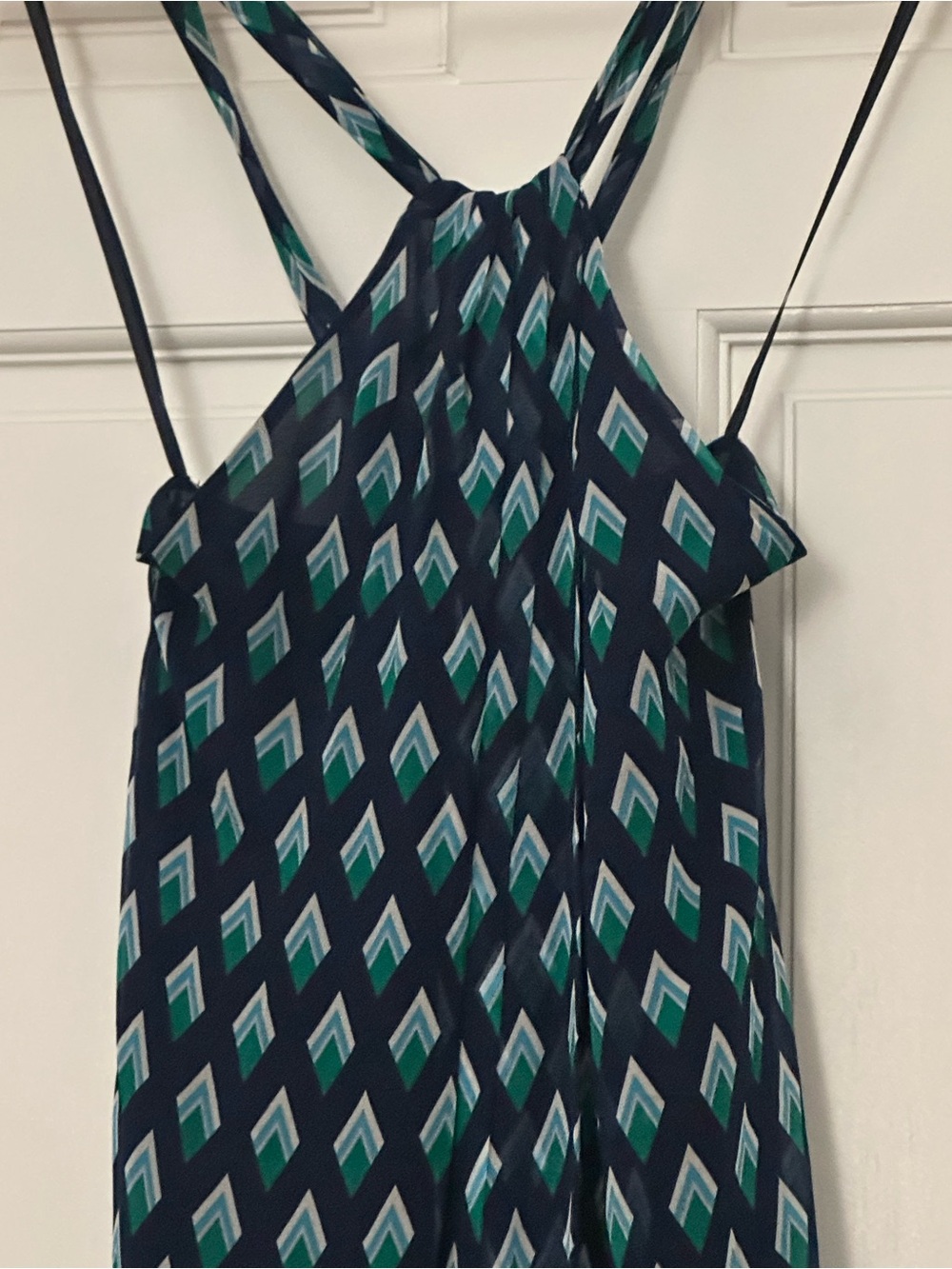Diane Von Furstenberg Silk Halter Maxi Dress - Picture 2 of 3